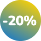 Cкидки до 20%